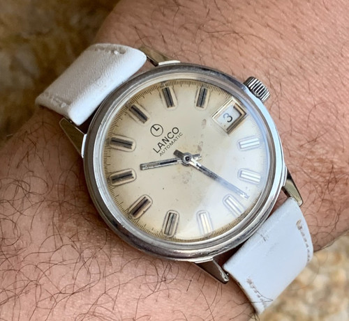 Orologio vintage lanco - orologio,