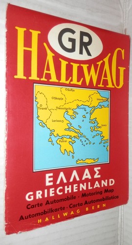 Carta stradale grecia hallwag - stradale,