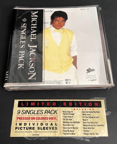 Michael jackson singles pack - 9,