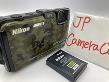 Eccellente fotocamera digitale Nikon COOLPIX AW100 mimetica impermeabile...