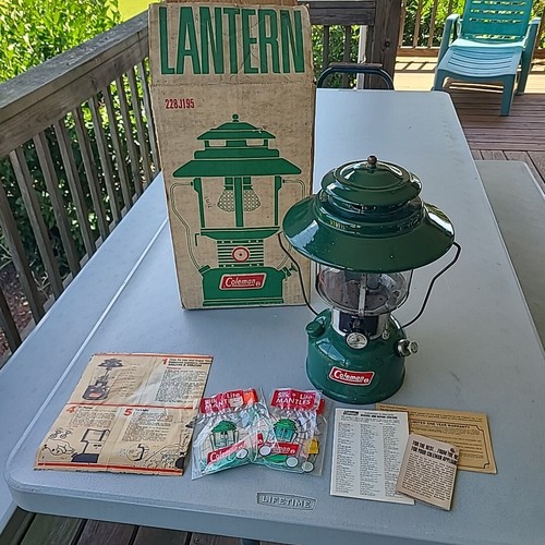 Lanterna coleman 228j195 - lanterna,