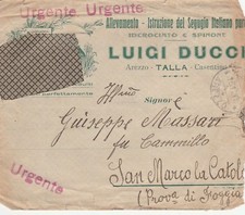 Busta L. Ducci allevamento segugio spinone Talla Arezzo S. Marco La Catola 1917