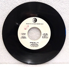 DAVID  BOWIE E FRANCO DANI  DOVE  VAI E CAT PEOPL     VINILE  45 giri     Ottimo