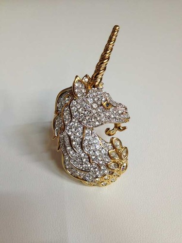 Swarovski spilla unicorno - spilla,