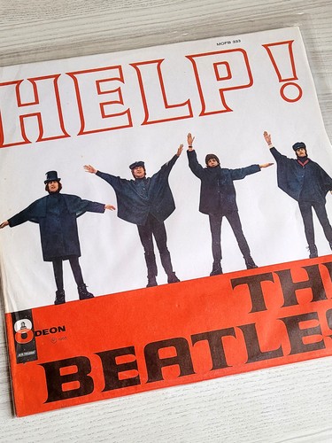 The beatles help rare - the,