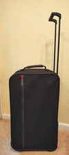 SAMSONITE BAGAGLIO nero 2 ruote verticale SOFTSHELL VALIGIA/BORSA CABINA 57 cm