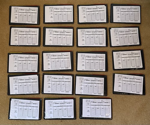 Set carte arbitro - 19,