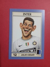 FIGURINA CARICATURA CALCIATORI