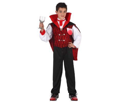 Costume vampiro con cravatta - con,
