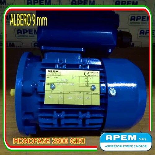 Motore elettrico monofase - elettrico,
