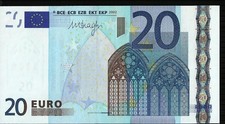 GRECIA BANCONOTA 20 EURO "Y"