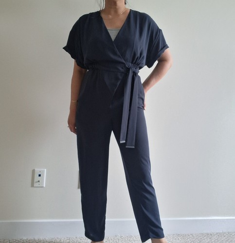 Kenzo navy blue jumpsuit - navy, 42