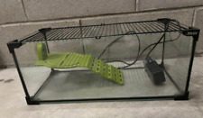 Acquario usato per tartarughe d'acqua dimensioni 50,5x25,5x20,5  14 litri 