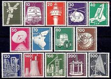 Germania B 1975 industria radio telecamera miniera olio medico trattore elicottero treno