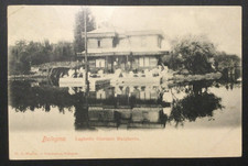 BOLOGNA antica cartolina Bologna Laghetto Giardino Margherita