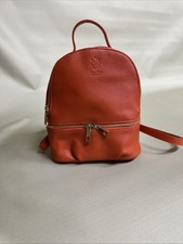 Zaino piccolo in vera pelle