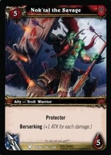 Nok'tal the Savage - Drums Of War - World of Warcraft TCG