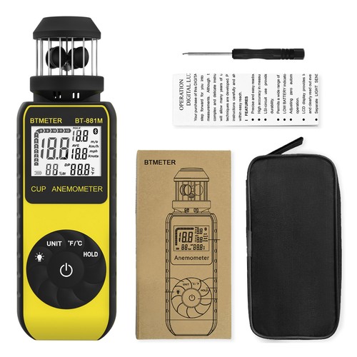 Btmeter anemometro pale - btmeter, a