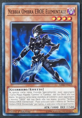 Nebbia ombra eroe - eroe, elementale
