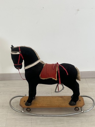 Cavallo dondolo vintage anni - cavallo, a