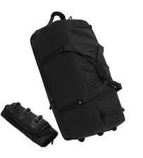 Borsone Espandibile con 2 Ruote, Pieghevole, Grande Scomparto Trasformabile NUOVO