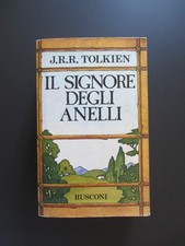 J.R R  TOLKIEN Il Signore degli Anelli TRILOGIA Rusconi 1994 ALLIATA con mappa