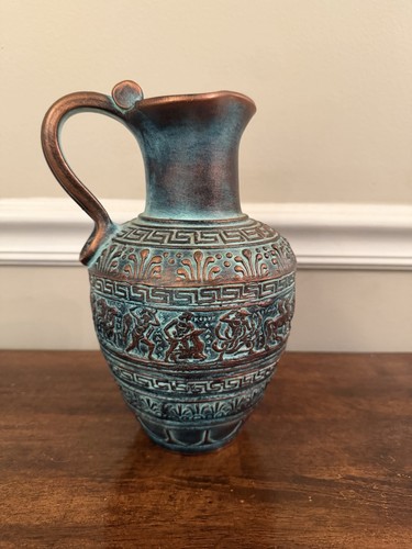Anfora terracotta rilievo - in, a