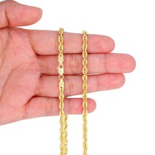 Collana uomo oro giallo 14 kt