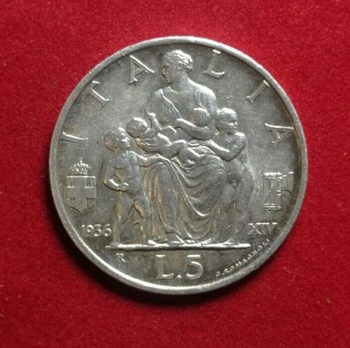 Regno italia veiii - d'italia, 5