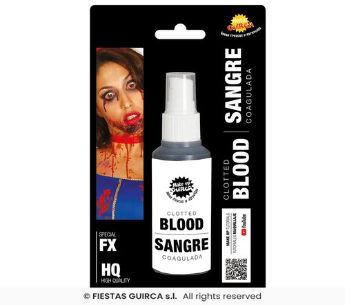 Sangue finto coagulato spray - coagulato,