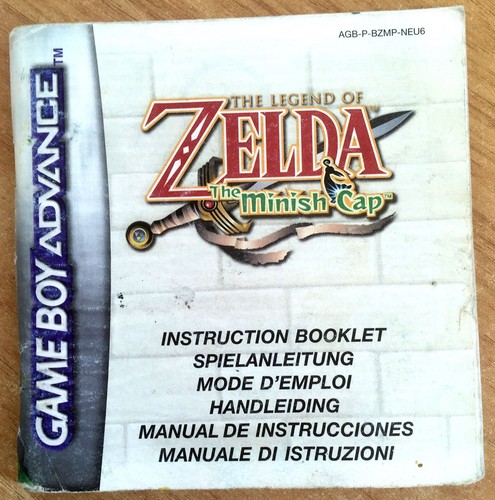 Zelda the minish cap notice - minish,