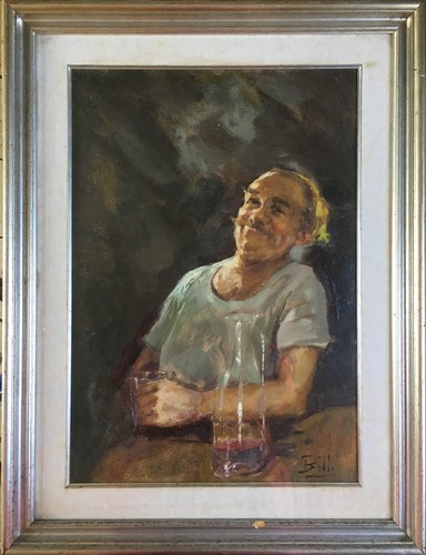 Billi bevitore di vino - di,