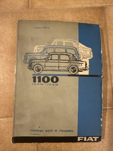 Fiat 1100 103 catalogo - 1100, h