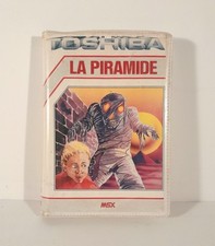 VINTAGE 1985 VIDEOGIOCO CASSETTA TOSHIBA MSX LA PIRAMIDE!