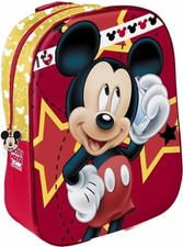Zaino Asilo Mickey Mouse Red &