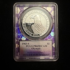 1983-S Olimpiadi $1 Argento