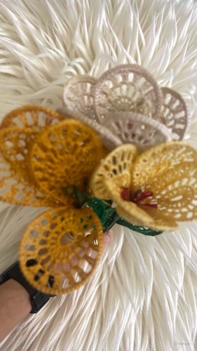 Fiori grandi uncinetto - fiori,