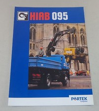 Prospetto/Brochure Hiab Gru di