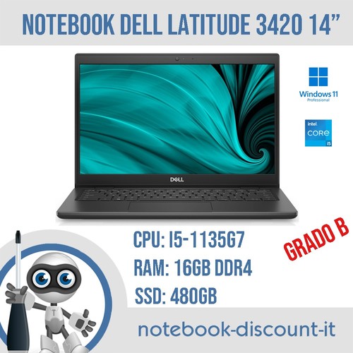 Notebook dell latitude - dell, 3420