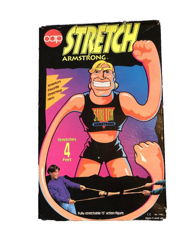 Stretch armstrong 1992 cap - armstrong,