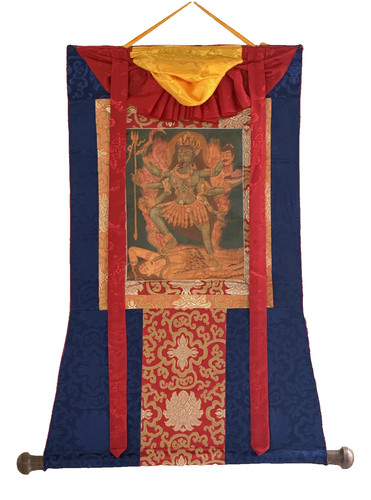 Mahakali kali tantra thangka - tantra,