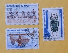 Francobolli lotto di 3 - francobolli,