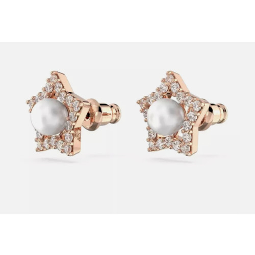 Orecchini perno swarovski - a,