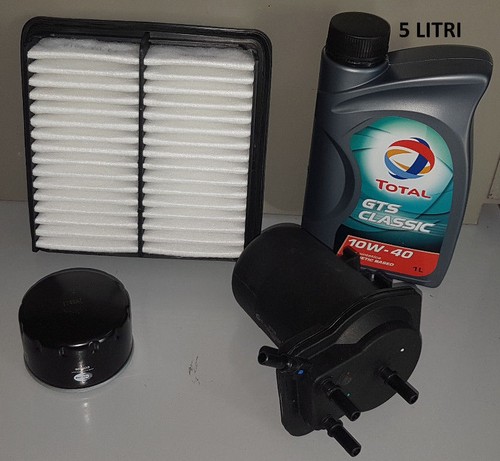 Kit tagliando filtri 5 - 3, filtri+lt.