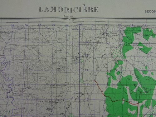 Ww2 british map - (1942),