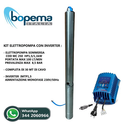 Kit elettropompa sommersa