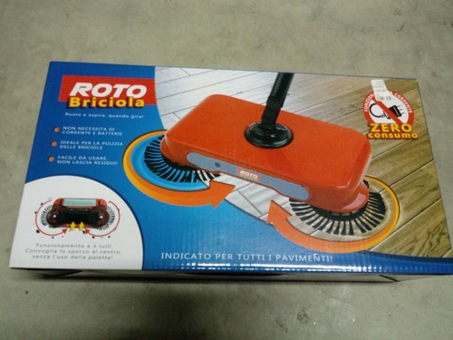 Scopa rotante roto briciola - rotante,