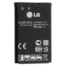 LG Batteria originale LGIP-531A per A100 A170 C360 EGO T500 GB100 GB106 GB125