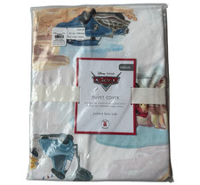 Copripiumino Pottery Barn DISNEY PIXAR CARS letto bambino cotone biologico NUOVO IN CONFEZIONE