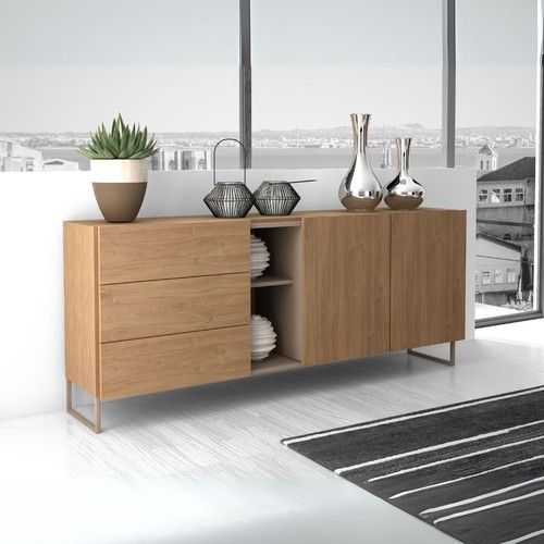 Madia 1055 rovere - miele, con